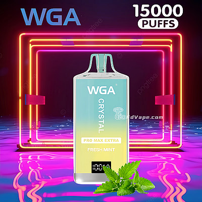 WGA Crystal Pro Max Extra 15000 15k Puffs Vape jetable directement de l'usine