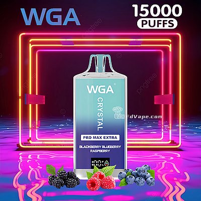 WGA Crystal Pro Max Extra 15000 15k Puffs Vape jetable directement de l'usine