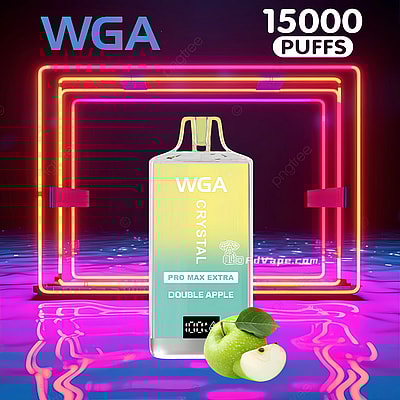 WGA Crystal Pro Max Extra 15000 15k Puffs Vape jetable directement de l'usine
