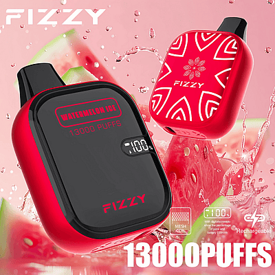 Fizzy Boom 12k 13000 Puffs Disposable Vape Pen 2% 5% Nicotine 12Tastes LED Display Factory Direct