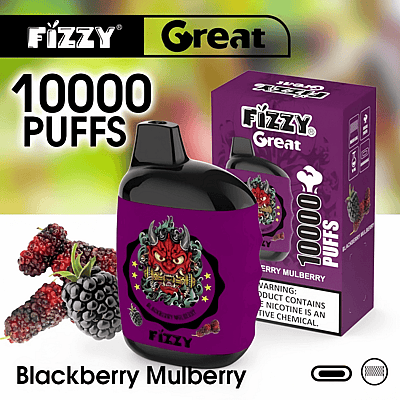 Fizzy Great 10k 10000 Puffs Wegwerp Vape Pen 2% 5% Nicotine 10Tastes Fabriek Direct