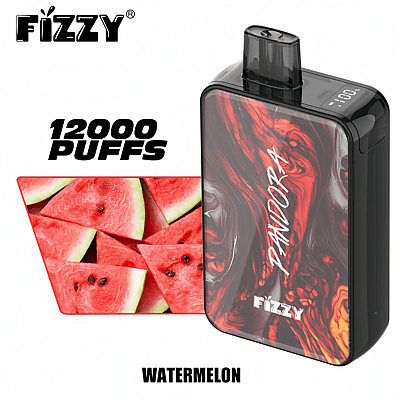 Fizzy Pandora 12k 12000 Puffs Stylo Vape Jetable 2% 5% Nicotine 12 Goûts Affichage LED Directement depuis l'usine