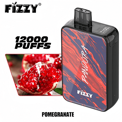 Fizzy Pandora 12k 12000 Puffs Stylo Vape Jetable 2% 5% Nicotine 12 Goûts Affichage LED Directement depuis l'usine