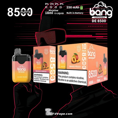 Original Wholesale Bang DE 8500 Puffs Disposable Vape - High-capacity disposable vaping device