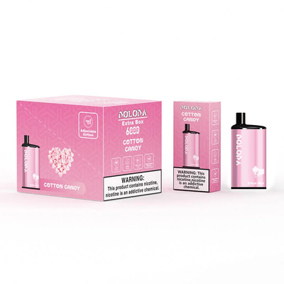 DOLODA Extra Box 6000 Puffs Disposable Vape - High-capacity disposable vaping device.