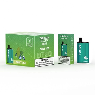 DOLODA Extra Box 6000 Puffs Disposable Vape - High-capacity disposable vaping device.