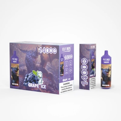 Original Wholesale ELF BOX 14000 Puffs Disposable Vape - High-capacity disposable vaping device