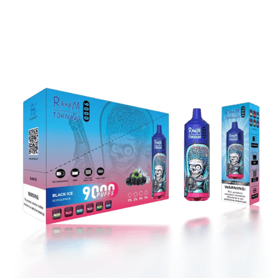 Originele groothandel RandM Tornado 9000 9k Puffs wegwerpvape - Wegwerpvape-apparaat met hoge capaciteit