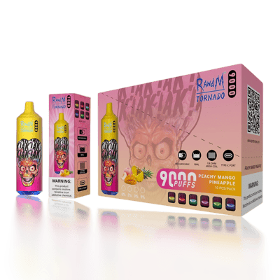 Originele groothandel RandM Tornado 9000 9k Puffs wegwerpvape - Wegwerpvape-apparaat met hoge capaciteit