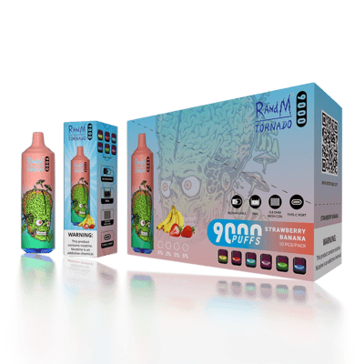 Originele groothandel RandM Tornado 9000 9k Puffs wegwerpvape - Wegwerpvape-apparaat met hoge capaciteit