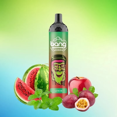 Bang King Vape 6000 bouffées 0% 2% 3% 5% Vape jetable à nicotine