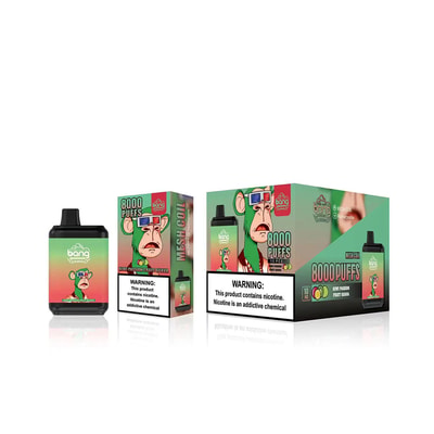 Bang King vape 8000 puffar 0% 2% 3% 5% Nikotin engångskapsel