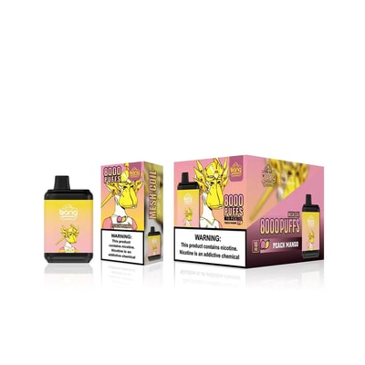 Bang King vape 8000 puffar 0% 2% 3% 5% Nikotin engångskapsel