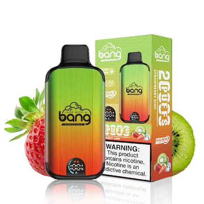 Bang 20000 20k Puffs LED Display Disposable Vape - High-capacity disposable vape device with LED display