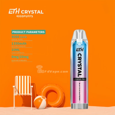 ETH Crystal 4000 4k Puffs Disposable Wholesale Vape - High-capacity disposable vaping device