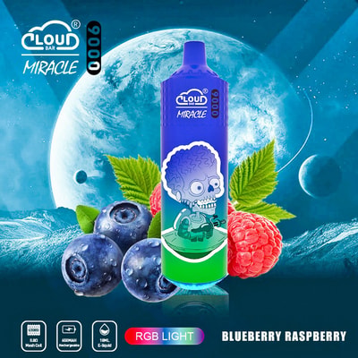 Cloud Bar 9000 Puffs Disposable Vape - High-capacity disposable vape device offering 9000 puffs