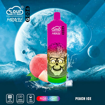 Cloud Bar 9000 Puffs Disposable Vape - High-capacity disposable vape device offering 9000 puffs