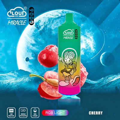 Cloud Bar 9000 Puffs Disposable Vape - High-capacity disposable vape device offering 9000 puffs