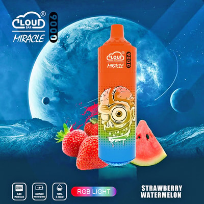 Cloud Bar 9000 Puffs Disposable Vape - High-capacity disposable vape device offering 9000 puffs
