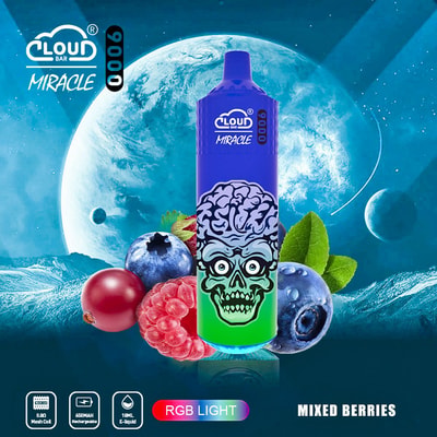 Cloud Bar 9000 Puffs Disposable Vape - High-capacity disposable vape device offering 9000 puffs