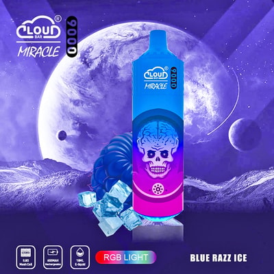 Cloud Bar 9k 9000 Puffs Disposable Vape 2% 3% 5% Nicotin 12Tastes  Rechargeable Factory Direct - FDVAPE