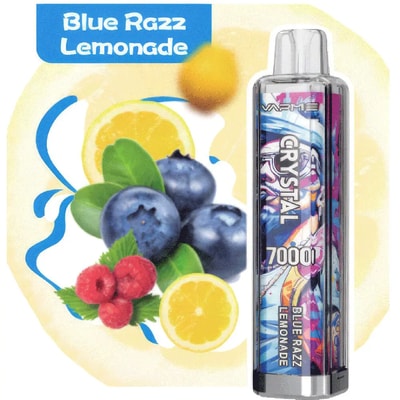VAPME CRYSTAL 7000 Puffs Disposable Vape - High-capacity disposable vape device offering 7000 puffs