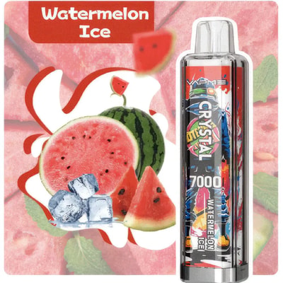 VAPME CRYSTAL 7000 Puffs Disposable Vape - High-capacity disposable vape device offering 7000 puffs