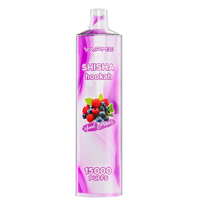 Vapme Shisha Hookah 15000 15k Puffs Disposable Vape - High-capacity disposable vape device offering 15000 puffs