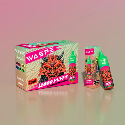 WASPE 12000 12k Puffs Disposable Vape - High-capacity disposable vape device offering 12000 puffs
