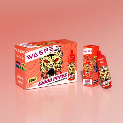 WASPE 12000 12k Puffs Disposable Vape - High-capacity disposable vape device offering 12000 puffs
