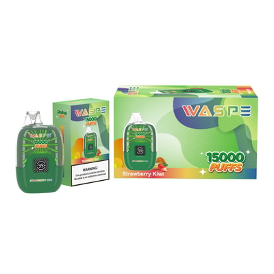 WASPE Digital Box 15000 15k Puffs Wegwerpvape - Wegwerpvape-apparaat met hoge capaciteit en digitaal boxdisplay