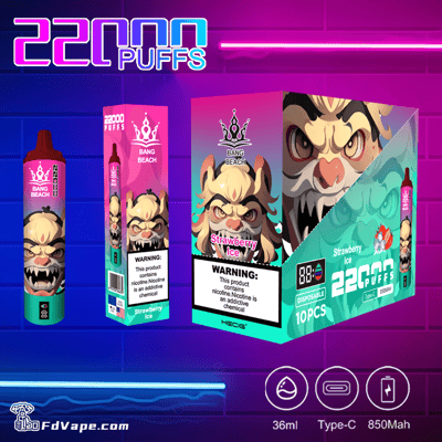 Vape desechable Bang Beach 22000 22K - Dispositivo de vapeo desechable de alta capacidad