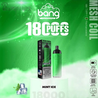Bang Crown Bar 18000 18k inhalaciones Vape desechable