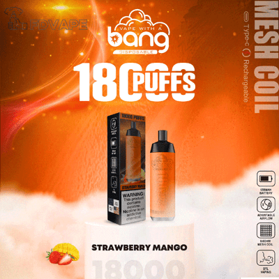 Bang Crown Bar 18000 18k inhalaciones Vape desechable
