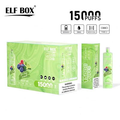 ELF BOX LS 15000 15k Puffs Disposable Vape Many Nicotine Tastes Rechargeable E Cigarette Wholesale