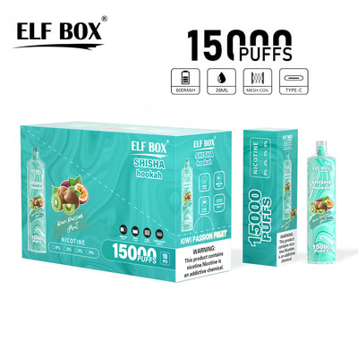 ELF BOX LS 15000 15k Puffs Disposable Vape Many Nicotine Tastes Rechargeable E Cigarette Wholesale