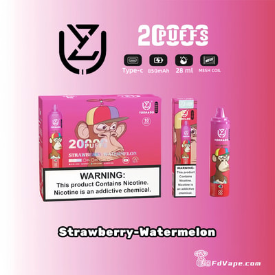 UZY-Tornado-20000-Puffs-Strawberry-Watermelon-Disposable-Vape
