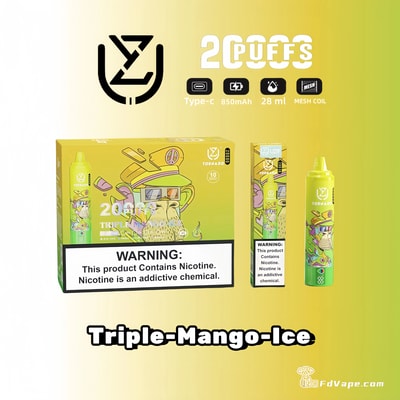 UZY-Tornado-20000-Puffs-Triple-Mango-Ice-Disposable-Vape
