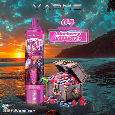 VAPME Monster 16000 16k Puffs Disposable Vape Many Nicotine Tastes Rechargeable LED Display E Cigarette Wholesale