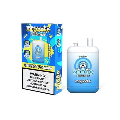 Mr.Goodie 20000 20K Puffs Double Warehouse Disposable Vape - Rechargeable high-capacity vaping device