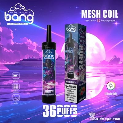 Bang 36000 36K Puffs Disposable Vape Newest E Cigarette Pen Factory Direct
