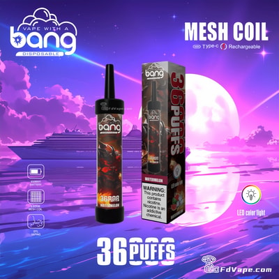 Bang 36000 36K Puffs Disposable Vape Newest E Cigarette Pen Factory Direct