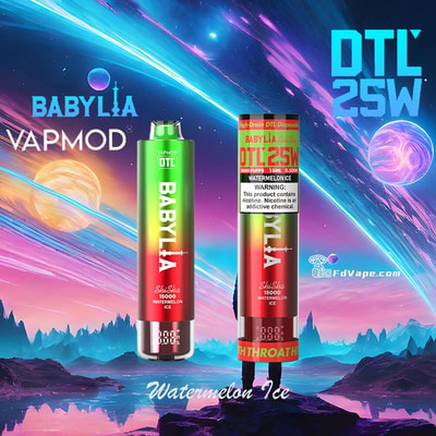 VAPMOD BABYLIA 15000 15K Puffs DTL Disposable Vape 3% Nicotine 12Tastes LED Display Factory Direct