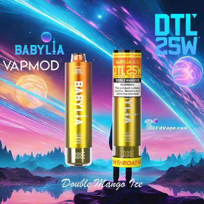 VAPMOD BABYLIA 15000 15K Puffs DTL Disposable Vape 3% Nicotine 12Tastes LED Display Factory Direct