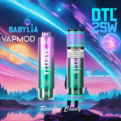 VAPMOD BABYLIA 15000 15K Puffs DTL Disposable Vape 3% Nicotine 12Tastes LED Display Factory Direct