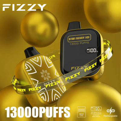 Stylo vape jetable Fizzy Boom 12k 13000 bouffées 2% 5% Nicotine 12 goûts Affichage LED Usine directe