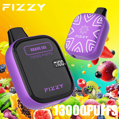 Stylo vape jetable Fizzy Boom 12k 13000 bouffées 2% 5% Nicotine 12 goûts Affichage LED Usine directe