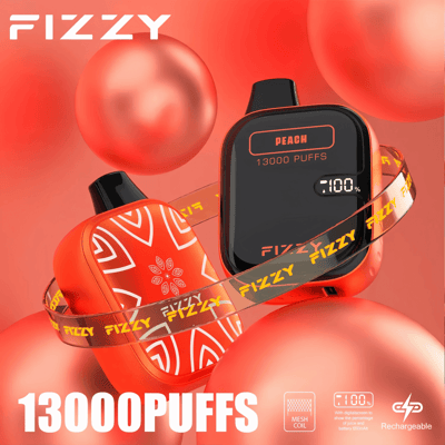 Stylo vape jetable Fizzy Boom 12k 13000 bouffées 2% 5% Nicotine 12 goûts Affichage LED Usine directe