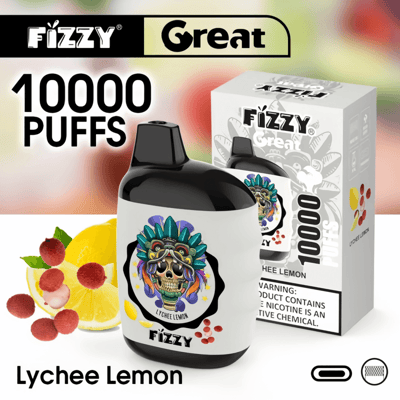 Fizzy Great 10k 10000 Puffs Wegwerp Vape Pen 2% 5% Nicotine 10Tastes Fabriek Direct