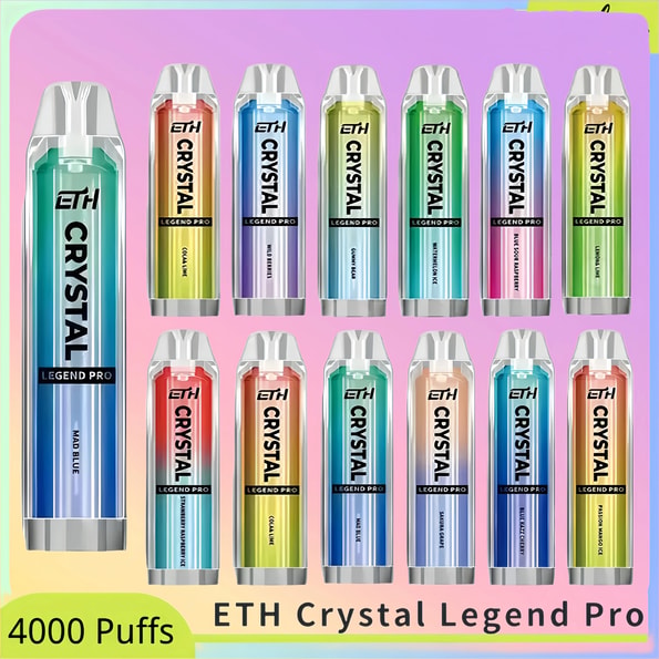 ETH Crystal 4000 4k Puffs Disposable Wholesale Vape - High-capacity disposable vaping device
